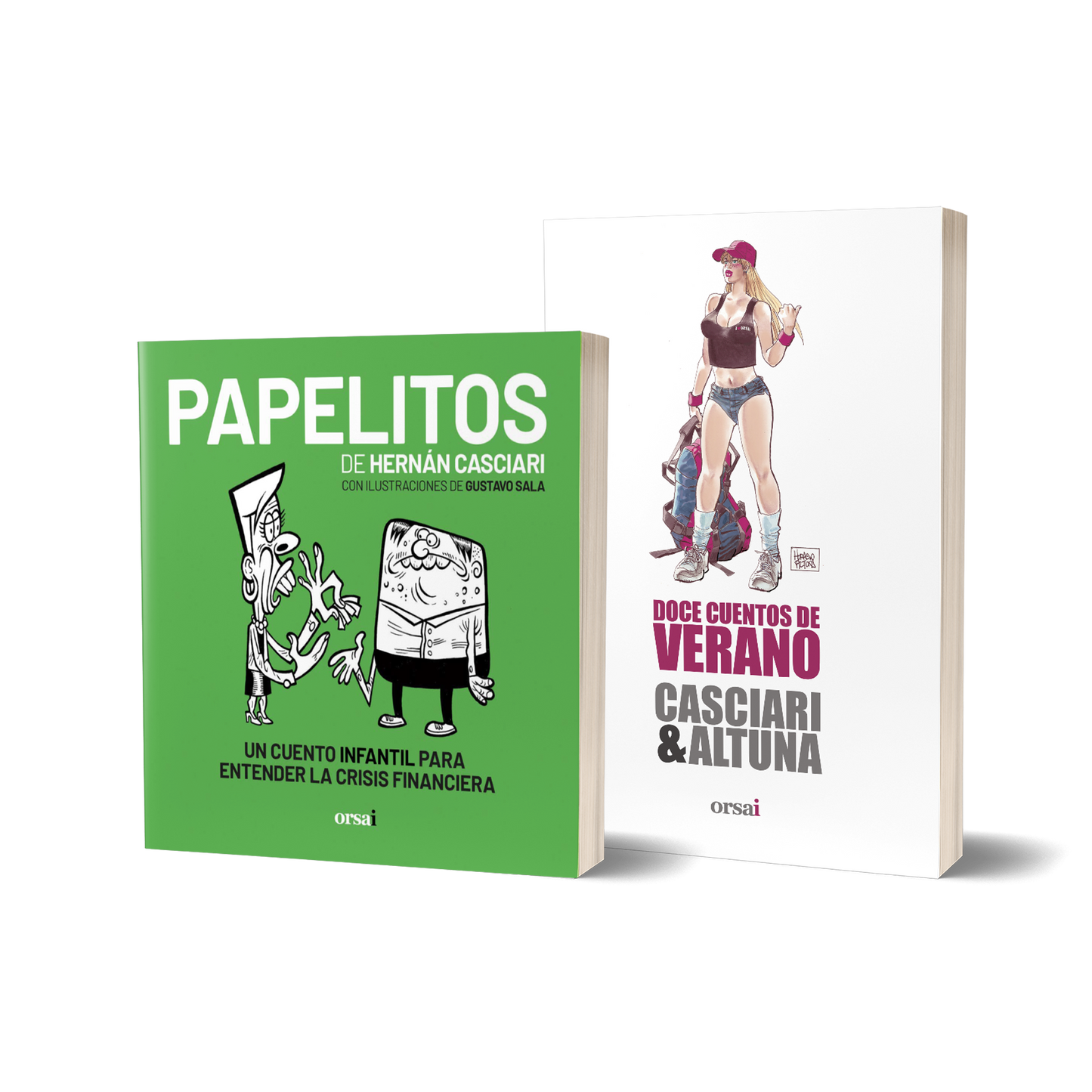 Combo «Doce cuentos de verano» y «Papelitos»