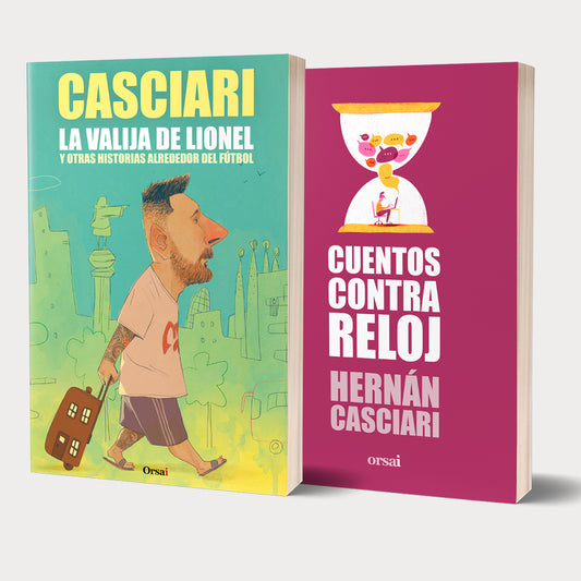 La valija de Lionel y Cuentos contra reloj, de Hernán Casciari